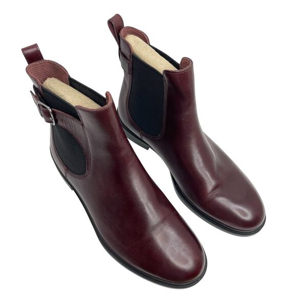 Ecco women’s Dress Classic 15 Leather Chelsea Buckle Ankle boot size 39 Andorra - Picture 1 of 11